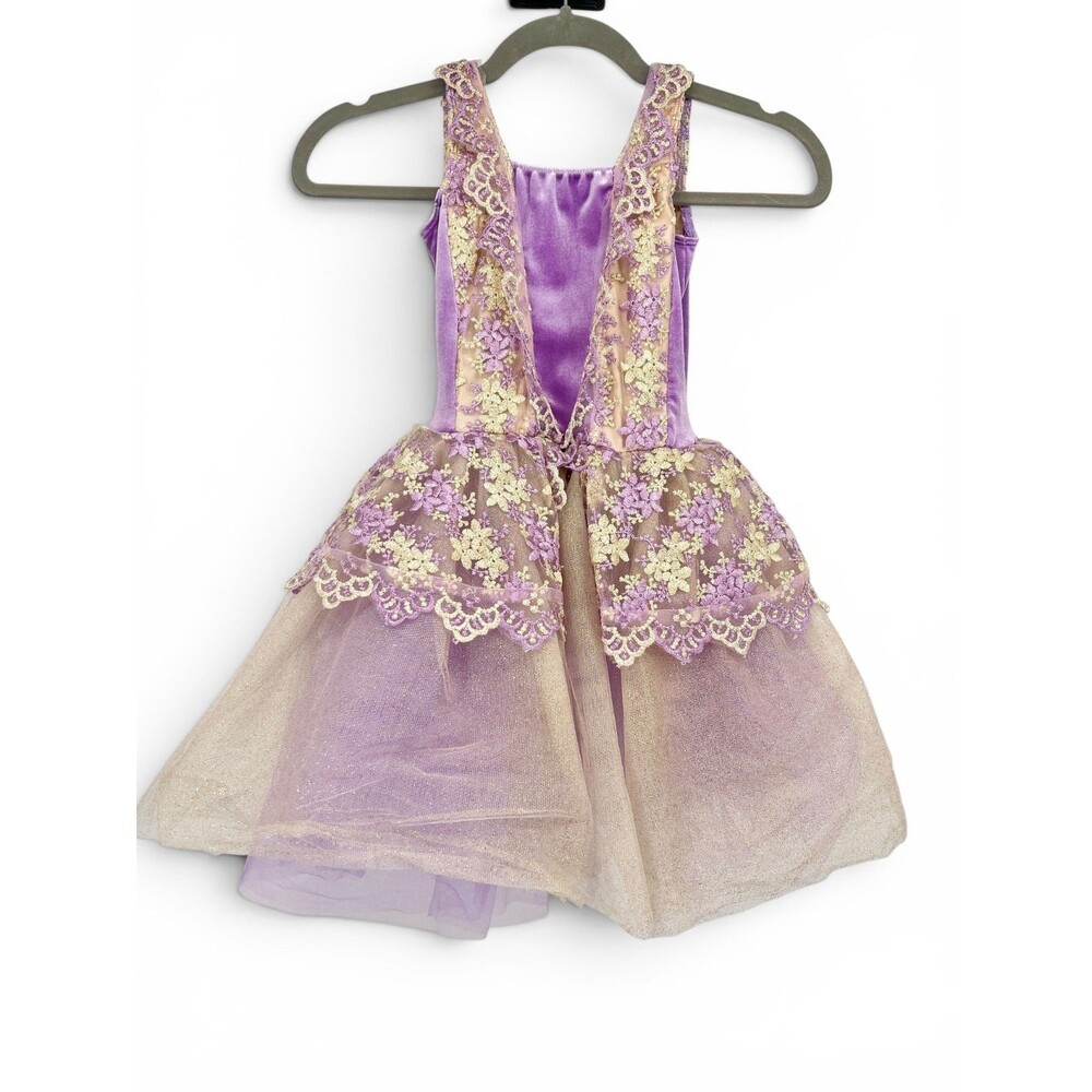 Revolution Dancewear Waltz Of The Flowers Purple & Gold Ballet Tutu Girl Medium